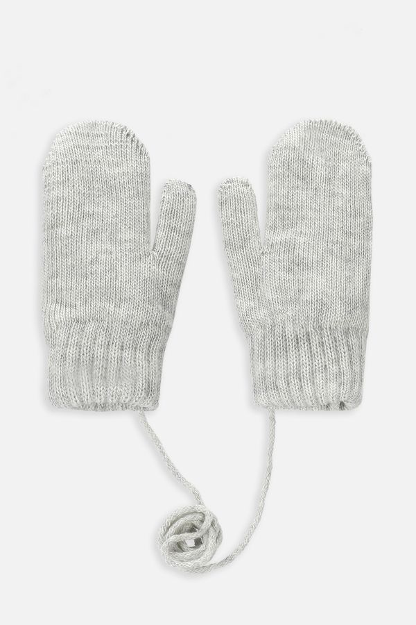 Rękawiczki chłopięce dwupalczaste swetrowe 2227243