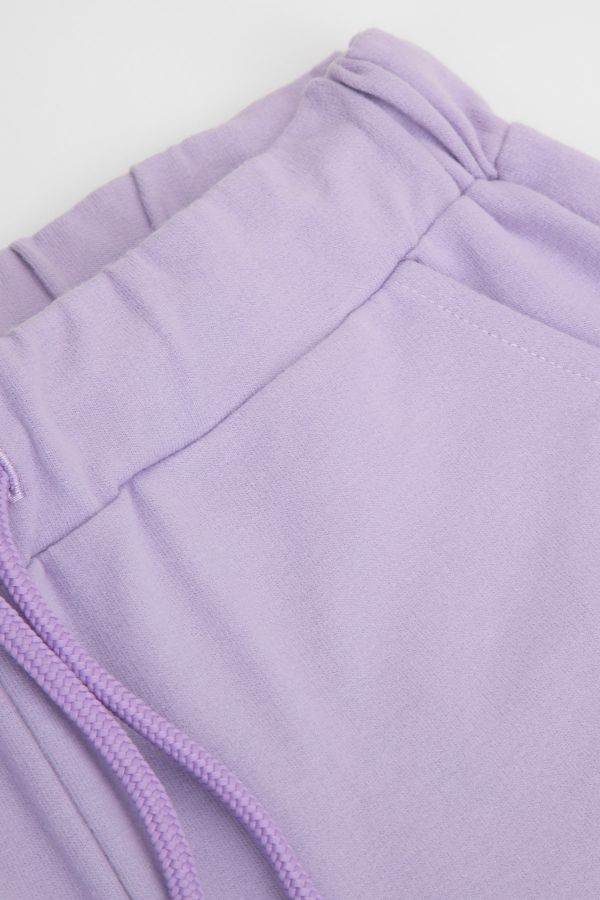 Spodnie dresowe fioletowe z kieszeniami 2218647