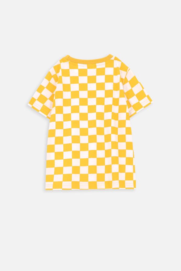 T-shirt z krótkim rękawem pomarańczowy z nadrukiem, licencja NARUTO 2222153