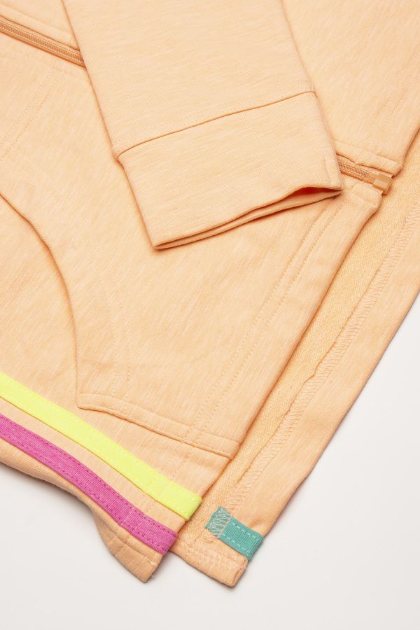 Bluza rozpinana z kapturem w kolorze różowym 2150199