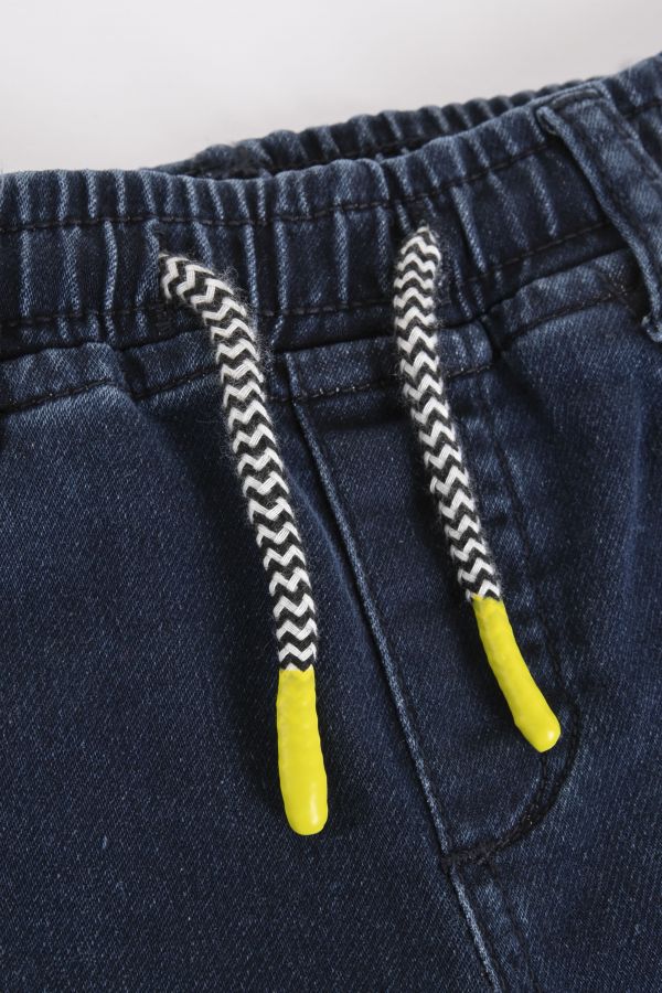 Spodnie jeansowe z wiązaniem w pasie JOGGER 2156822