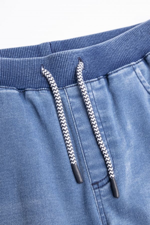 Spodnie jeansowe w kolorze niebieskim ze ściągaczami JOGGER 2156842
