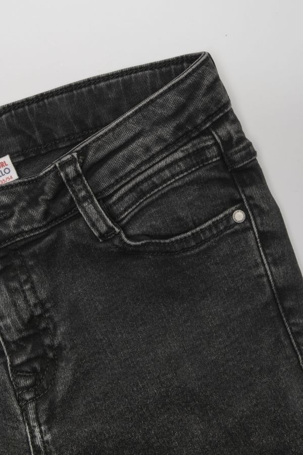 Spodnie jeansowe z efektem sprania o fasonie REGULAR 2194086