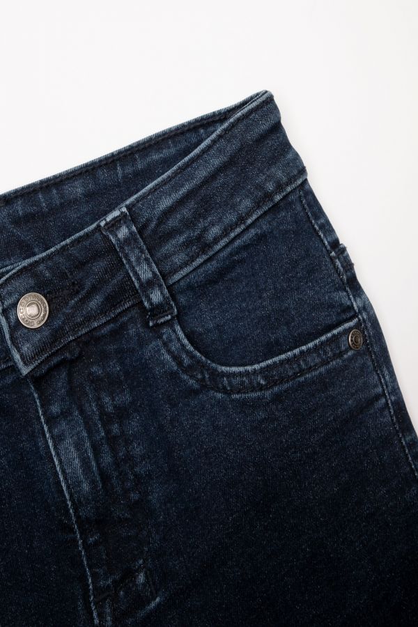 Spodnie jeansowe granatowe REGULAR FIT 2112581