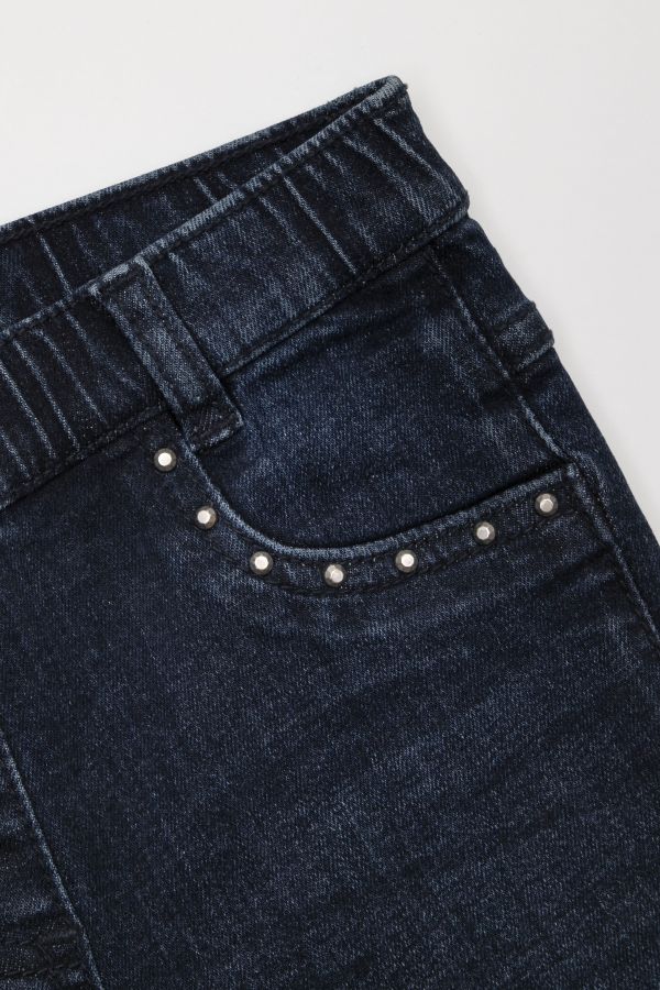 Spodnie jeansowe ze zdobieniem na kieszeniach TREGGINS 2112602