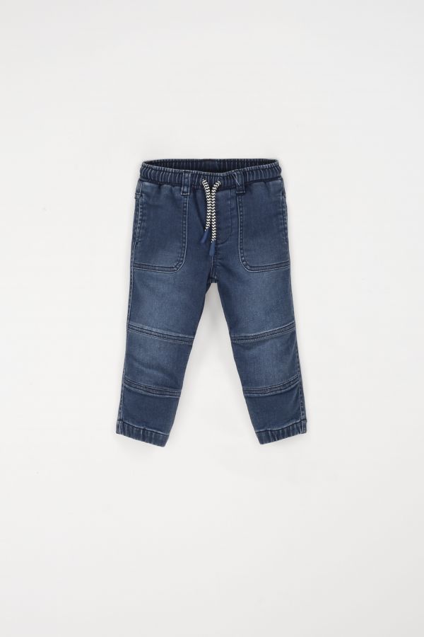 Spodnie jeansowe granatowe o fasonie REGULAR