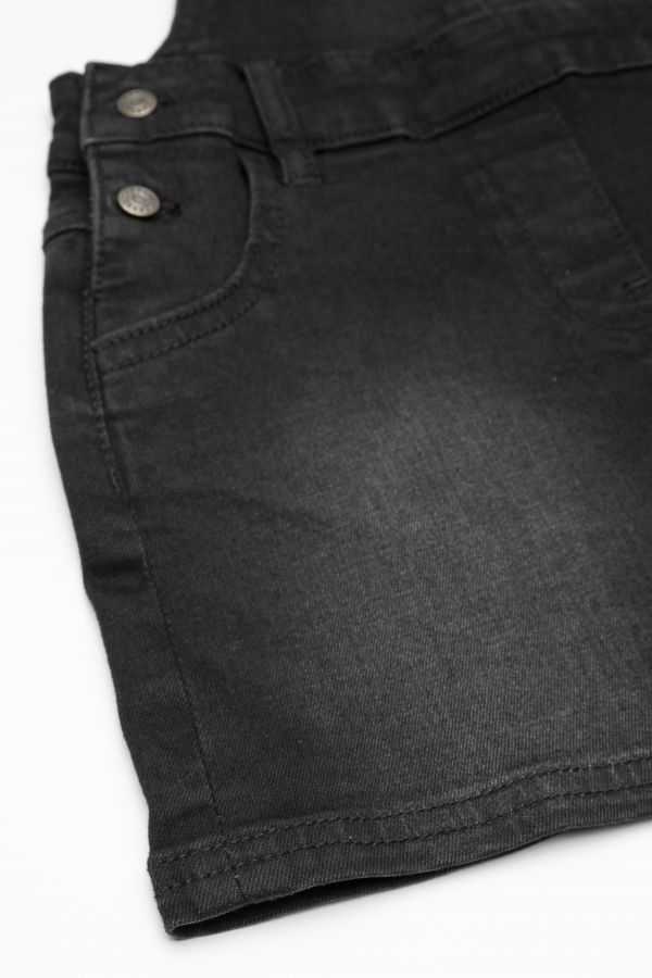Spódnica jeansowa na szelkach 2112783