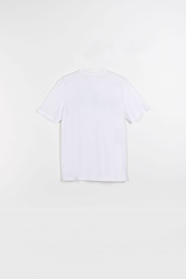 T-shirt z krótkim rękawem biały z kolorowym nadrukim 2115909