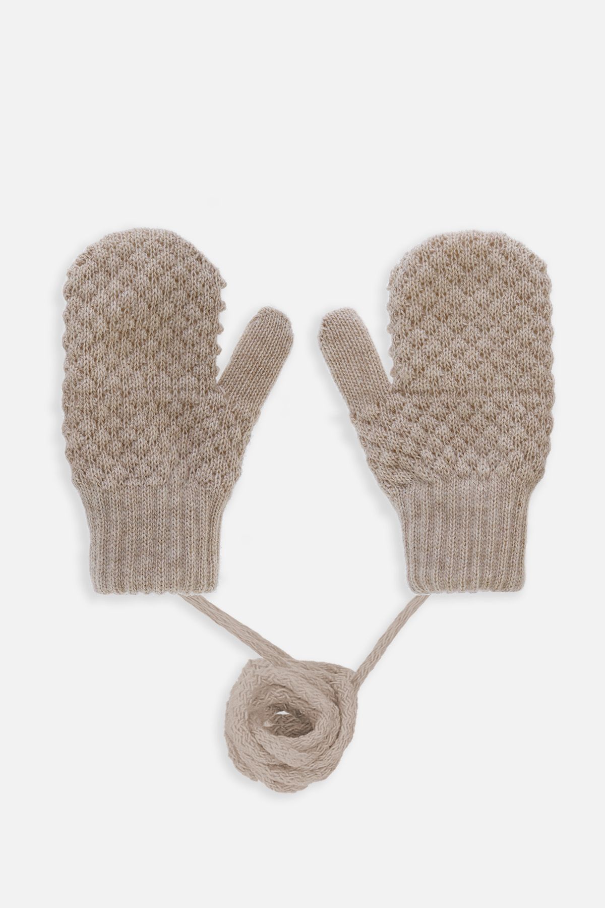 Rękawiczki chłopięce dwupalczaste swetrowe 2227241