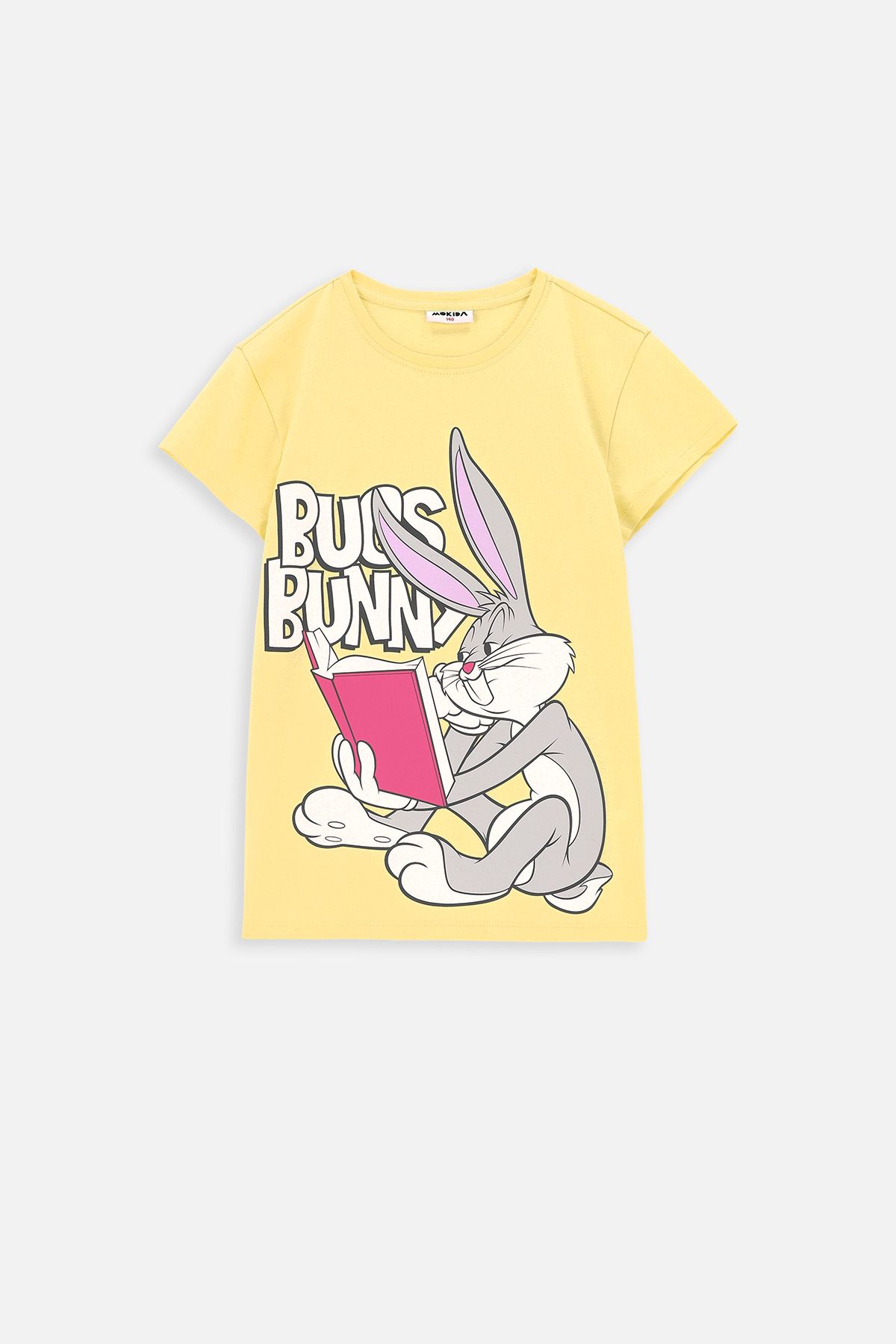 T-shirt z krótkim rękawem LOONEY TUNES żółty z nadrukiem - Królik Bugs 2228485