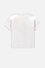 T-shirt z krótkim rękawem biały z nadrukiem motyla 2236391