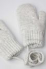 Rękawiczki chłopięce dwupalczaste swetrowe 2227244