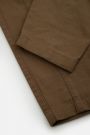 Spodnie tkaninowe brązowe z kieszeniami i przeszyciami na nogawkach o fasonie REGULAR 2222003