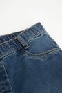 Spodnie jeansowe granatowe ze zwężaną nogawką 2220107