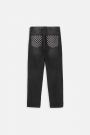 Spodnie jeansowe czarne ze prostą nogawką o fasonie REGULAR 2220122