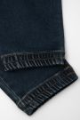 Spodnie jeansowe granatowe joggery z kieszeniami o fasonie SLIM 2222047