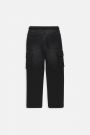 Spodnie jeansowe czarne cargo o fasonie SLIM 2222049