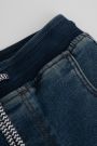 Spodnie jeansowe granatowe joggery o fasonie SLIM 2220710