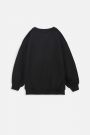 Bluza dresowa czarna z nadrukiem, licencja POWERPUFF GIRLS 2219509