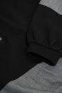 Bluza dresowa czarna z szarymi wstawkami 2218378