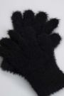 Rękawiczki czarne pojedyncze swetrowe 2222812