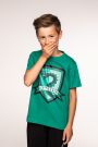 T-shirt z krótkim rękawem HARRY POTTER zielony z herbem Slytherin 2222954