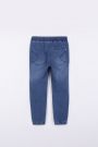 Spodnie jeansowe w kolorze niebieskim ze ściągaczami JOGGER 2156841