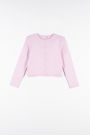 Sweter rozpinany na guziki w kolorze różowym 2160659