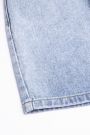 Spódnica jeansowa  z ozdobną gumą z nadrukiem 2195179