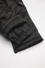 Spodnie zimowe czarne z szelkami i poliestrową podszewką 2200255
