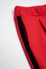 Spodnie dresowe czerwone z lampasami 2111450