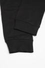 Spodnie dresowe czarne z wiązaniem w pasie o fasonie SLIM 2111572
