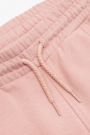 Spodnie dresowe różowe z wiązaniem w pasie 2111687