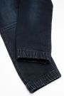 Spodnie jeansowe granatowe z przetarciami o fasonie REGULAR 2112629
