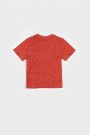 T-shirt z krótkim rękawem czerwony z nadrukiem 2115519