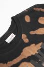 T-shirt z krótkim rękawem wielokolorowy z efektem farbowania tie dye 2115541