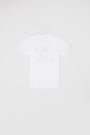 T-shirt z krótkim rękawem biały z bufiastymi rękawami 2115728