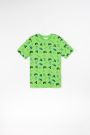 T-shirt z krótkim rękawem Zielony z nadrukiem 2115830