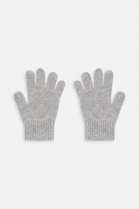 Rękawiczki dziecięce pięciopalczaste swetrowe